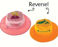 Princess/Pea Reversible Kids Hat Small-LCHSSPS