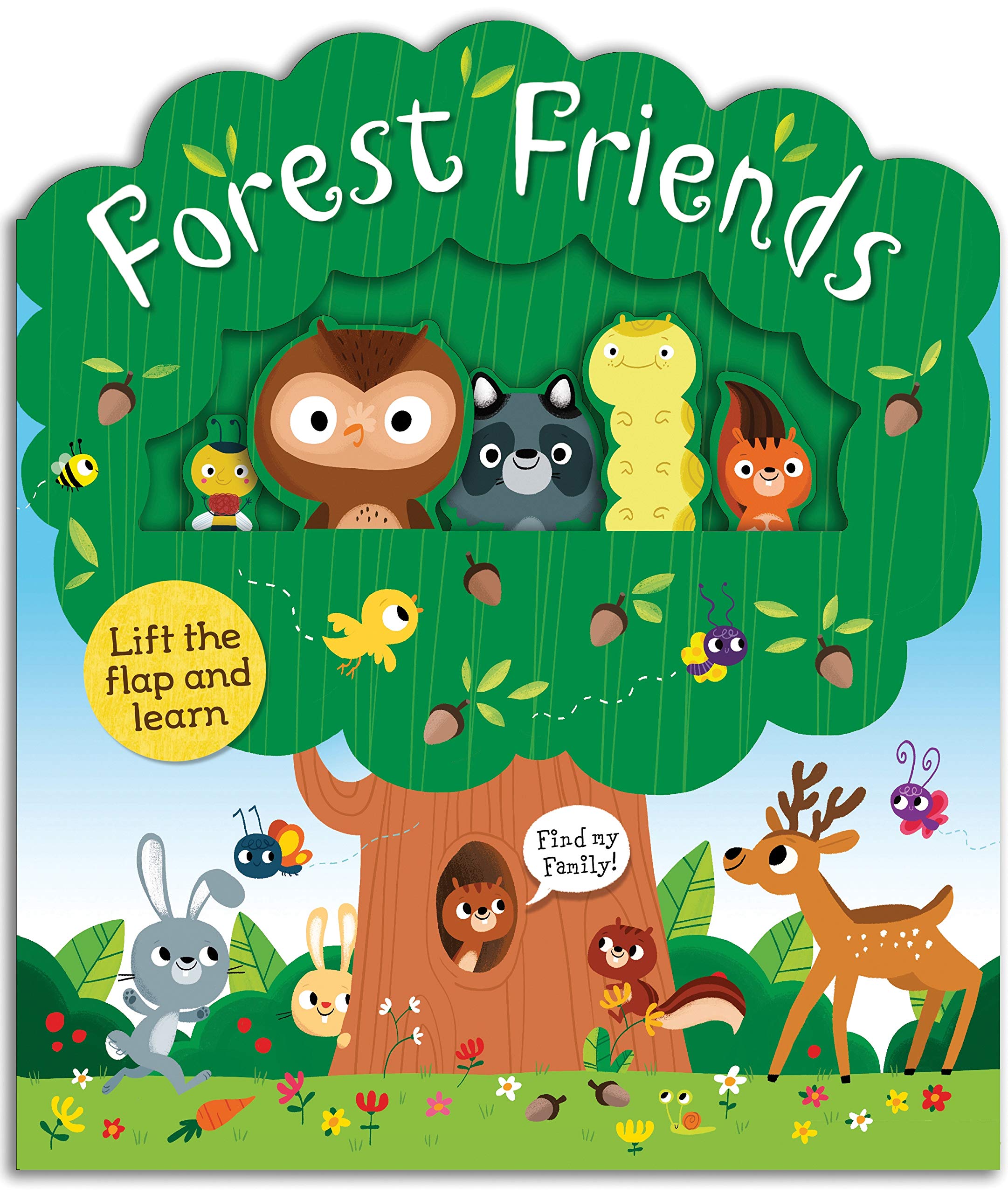Forest Friends A Lift-and-Learn Book by Roger Priddy-MPS0312527983