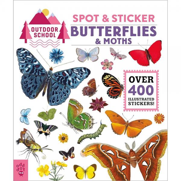 Outdoor School: Spot & Sticker Butterflies & Moths