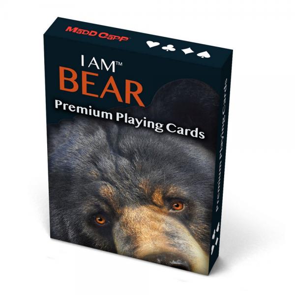 I am Bear Playing Cards
