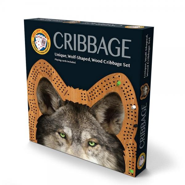 I am Wolf Cribbage Set