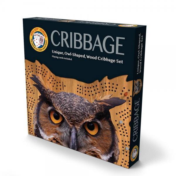 I am Owl Cribbage Set