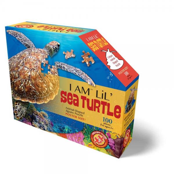 I am Lil' Sea Turtle 100 Piece Puzzle