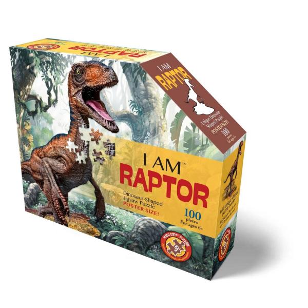 I am Lil' Raptor 100 Piece Puzzle