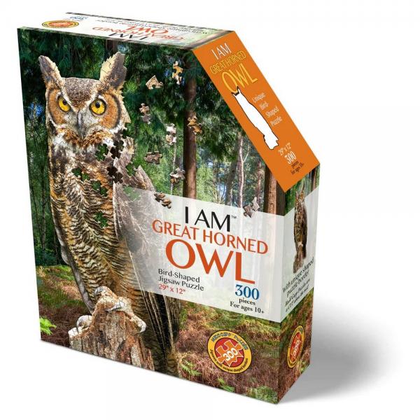 I am Great Horned Owl 300 Piece Puzzle