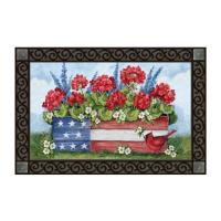 Patriotic Planter Box MatMates-MAIL13098