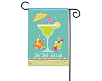 Cocktail Time Garden Flag-MAIL31709D