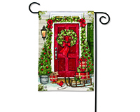 Christmas Wishes Garden Flag-MAIL31953