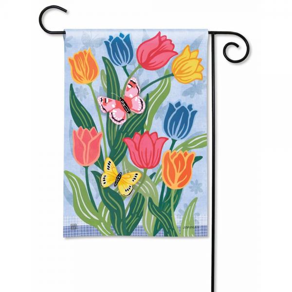 Tulip Tango Garden Flag