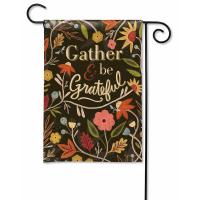 Gather and Be Grateful Garden Flag-MAIL36875