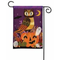 Halloween Owl Garden Flag-MAIL36879