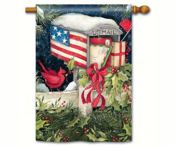 Christmas Cards Standard Flag