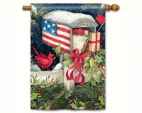 Christmas Cards Standard Flag-MAIL91041