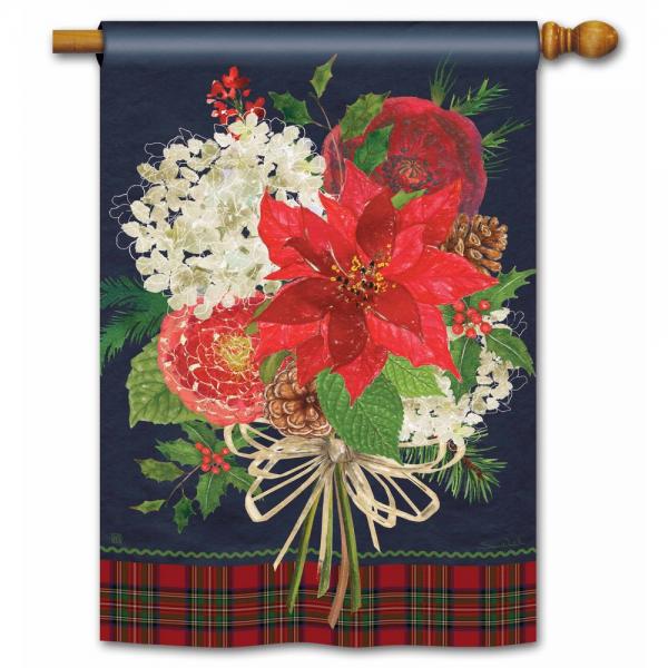 Christmas Bouquet Standard Flag