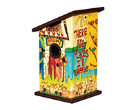 In My Life Bird House Plus Frieght-MAILBH1729