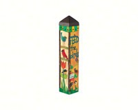 Feed the Birds 20 inch Art Pole Plus Freight-MAILPL1021