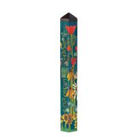 Earth Laughs in Flowers 40 inch Art Pole Plus Freight-MAILPL1240