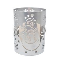LED Snowman Metal Lantern-MFLNT55SM