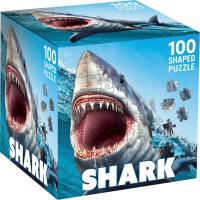 Great White Shark Squzzles 100 pcs-MPP12458
