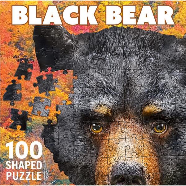 Black Bear Squzzles 100 pcs