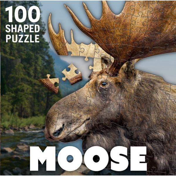 Moose Squzzles 100 pcs