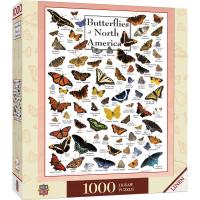 Butterflies of North America 1000 Piece Puzzle-MPP71971