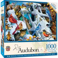 Audubon - Snow Birds 1000 Piece Puzzle-MPP72116