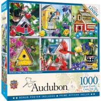Audubon - Birdhouse Village 1000 Piece Puzzle-MPP72117