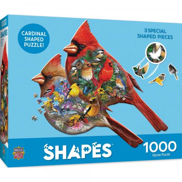 Cardinals Shaped Puzzle 1000pc