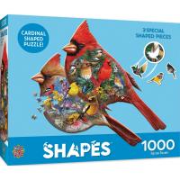 Cardinals Shaped Puzzle 1000pc-MPP72357