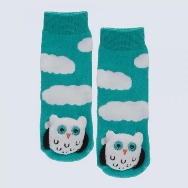 Owl Toddler Slipper Socks