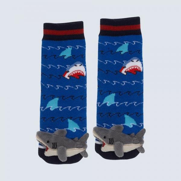 Shark Toddler Slipper Socks
