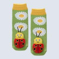 Ladybug Toddler Slipper Socks-MM27058