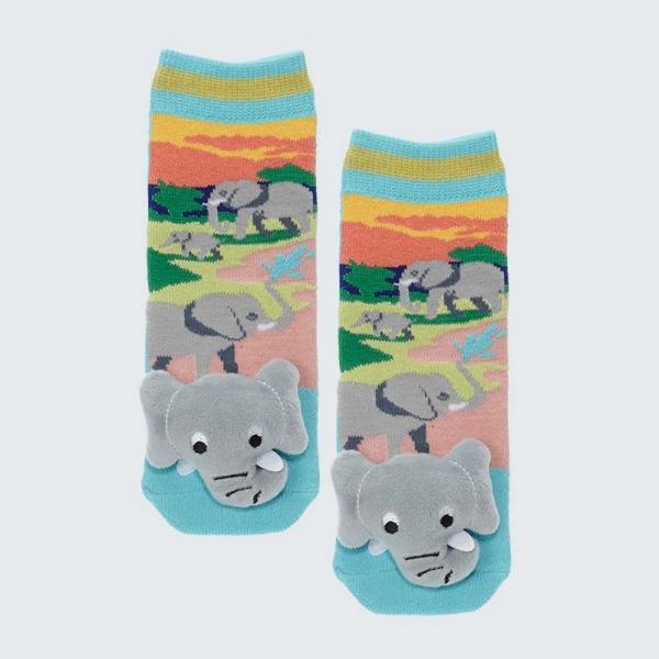 Elephant Toddler Slipper Socks