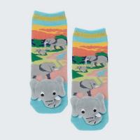 Elephant Toddler Slipper Socks-MM27114