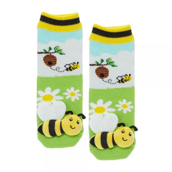 Bee Toddler Slipper Socks