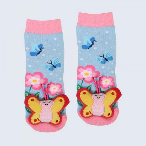 Butterfly Toddler Slipper Sock