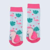 Flamingo Toddler Slipper Socks-MM27147