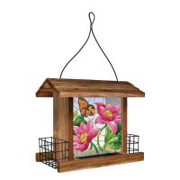 Stained Glass Hopper and Suet Feeder-NWWWTF2UV