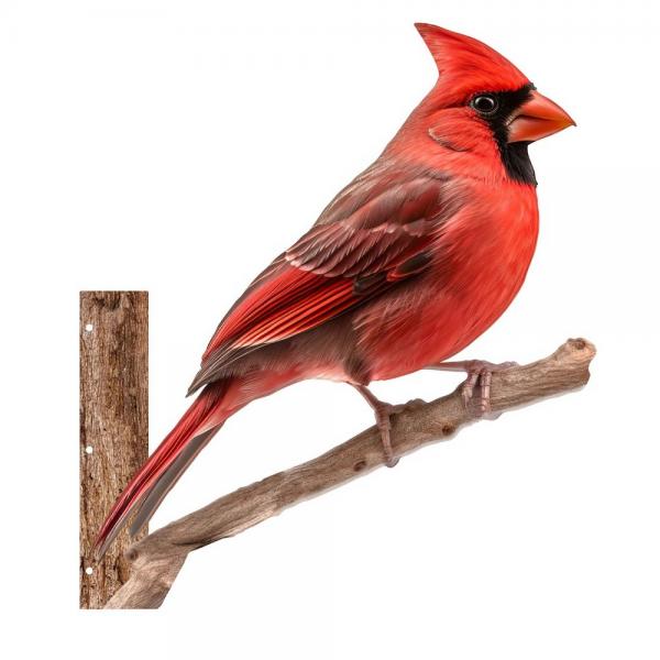 Peeking Cardinal