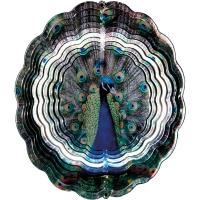 Peacock Wind Spinner 16 inch-NI101406001PECK