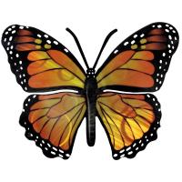Monarch Butterfly Wall Art Metal-NI101410081MONA