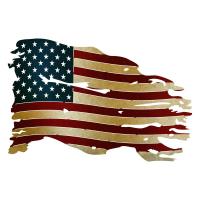 US Tattered Flag Wall Art-NI101410088TATT