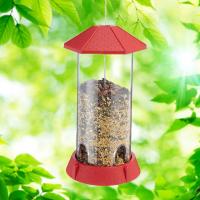 Red Gazebo Birdfeeder-NSI9330