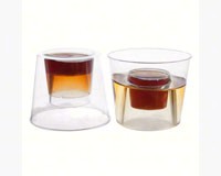 4 oz Bomber Cups - Clear Soft Plastic 20 ct-NWEN0422