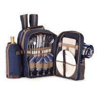 Stratton 4 Person Picnic Backpack -Navy-OAKPS4420N