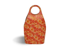 Soleil Double Wine Tote - Floral Cork-OAKPSL706FC