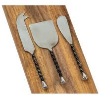 Artisan Cheese Tools Set of 3 -Black-OAKPSM499