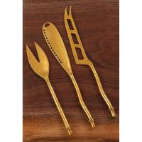 Gourmet Cheese Tools-Gold-OAKPSM599G