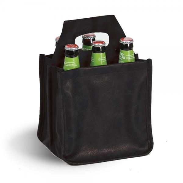 Insulated 6 Pack Bottle Carrier II Black